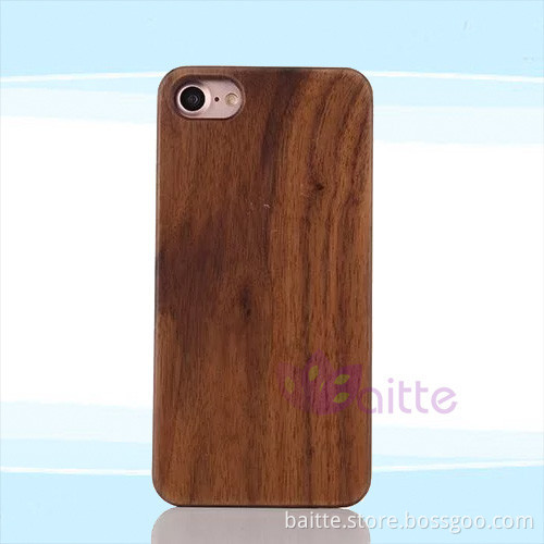 New and hot sales real wood material phone case for iPhone 7